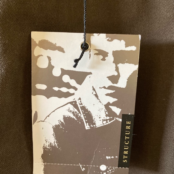 Men’s Structure dark brown flat front cargo shorts size 30 - NWT - Picture 2 of 6